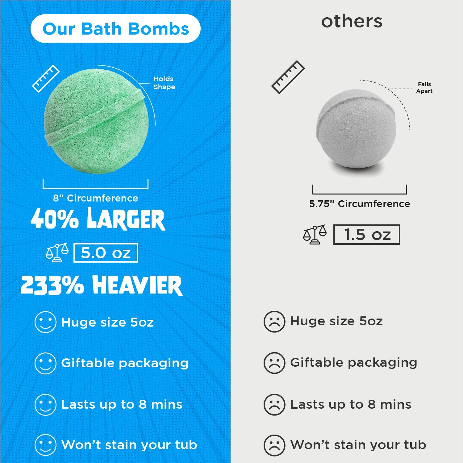 Pirulito bath bomb conjunto crianças